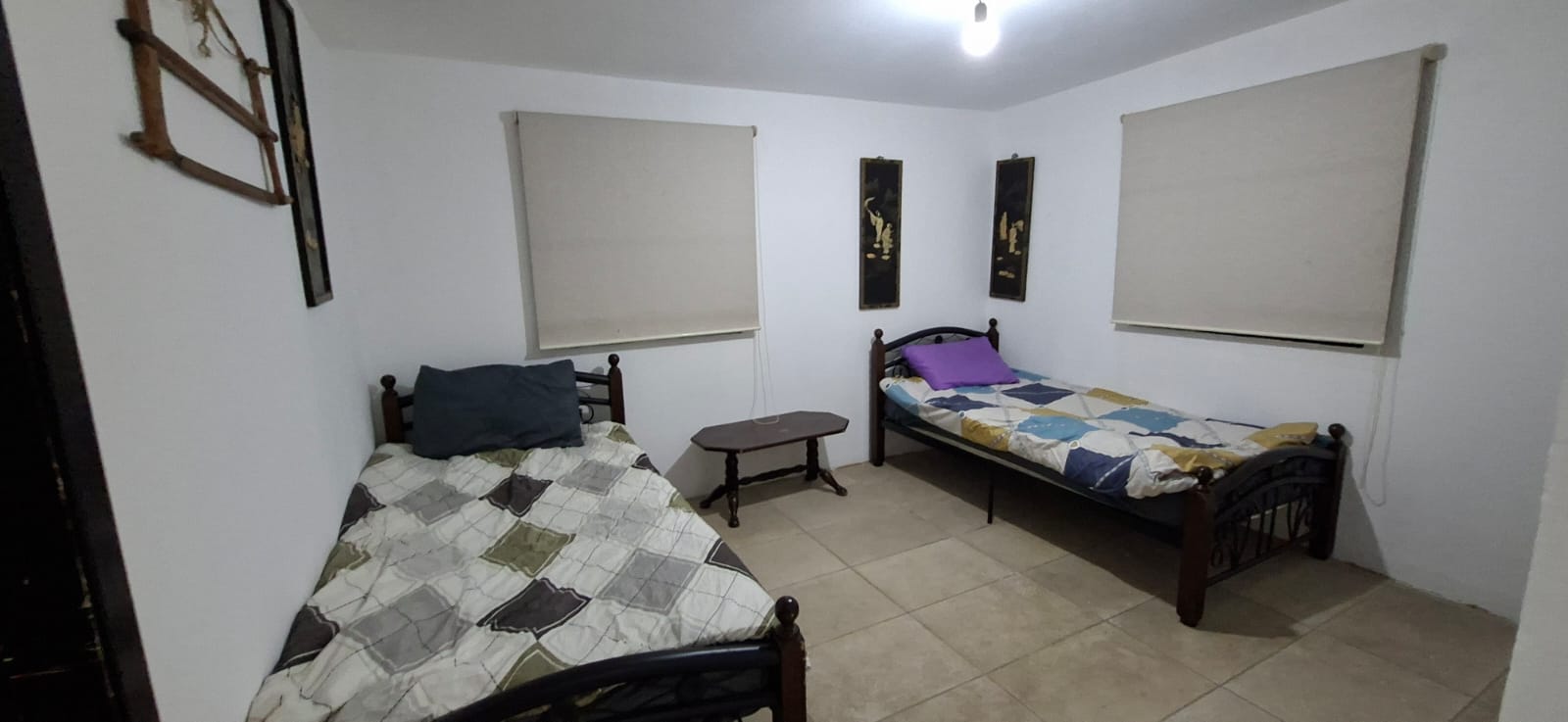 Chalet room with two single beds